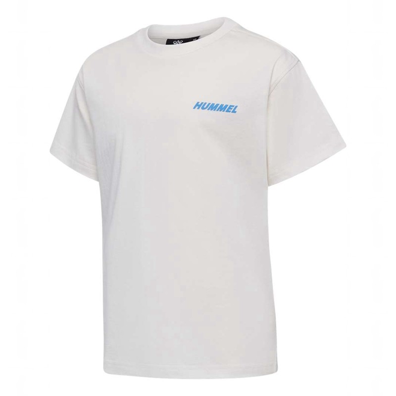 Hummel Casper S/S T-shirts Kinder Weiß | 585931-302