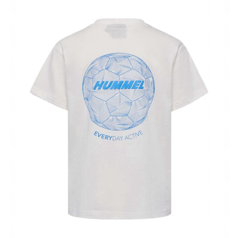 Hummel Casper S/S T-shirts Kinder Weiß | 585931-302