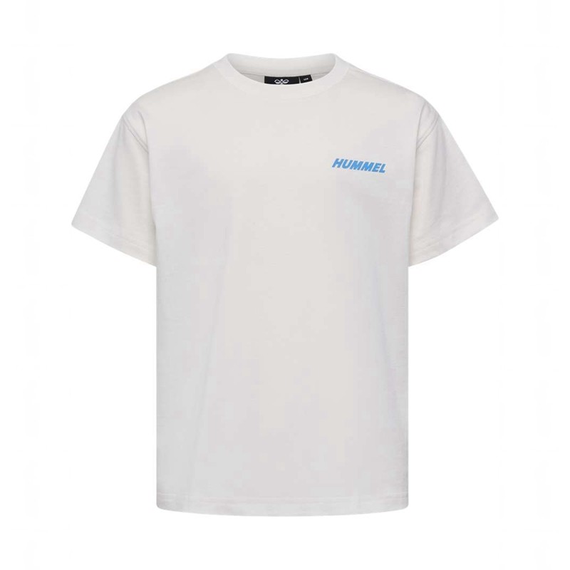 Hummel Casper S/S T-shirts Kinder Weiß | 585931-302