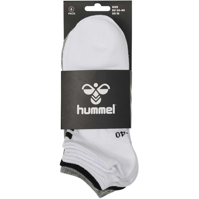 Hummel Chevron 6-pack Ankle Socken Damen Weiß | 854763-133