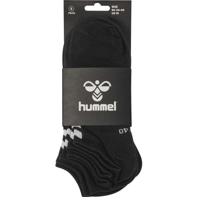 Hummel Chevron 6-pack Ankle Socken Damen Schwarz | 178695-341