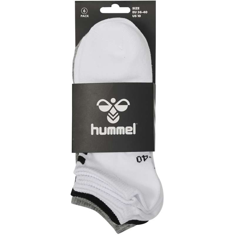 Hummel Chevron 6-pack Ankles Hose Herren Schwarz | 129361-128