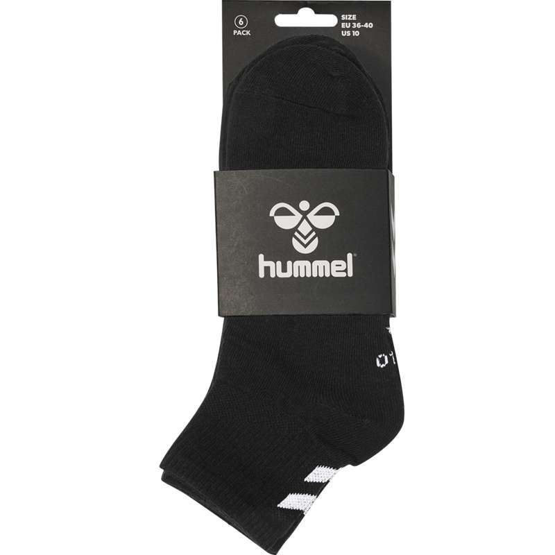Hummel Chevron 6-pack Mid Cuts Hose Herren Schwarz | 619561-301