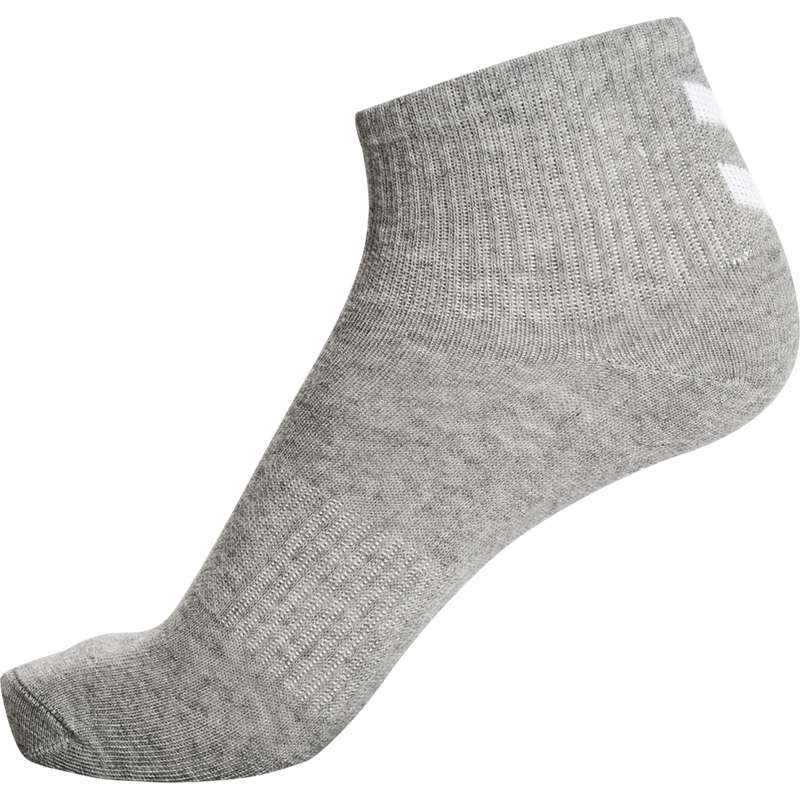 Hummel Chevron 6-pack Mid Cuts Socken Herren Weiß | 187104-201
