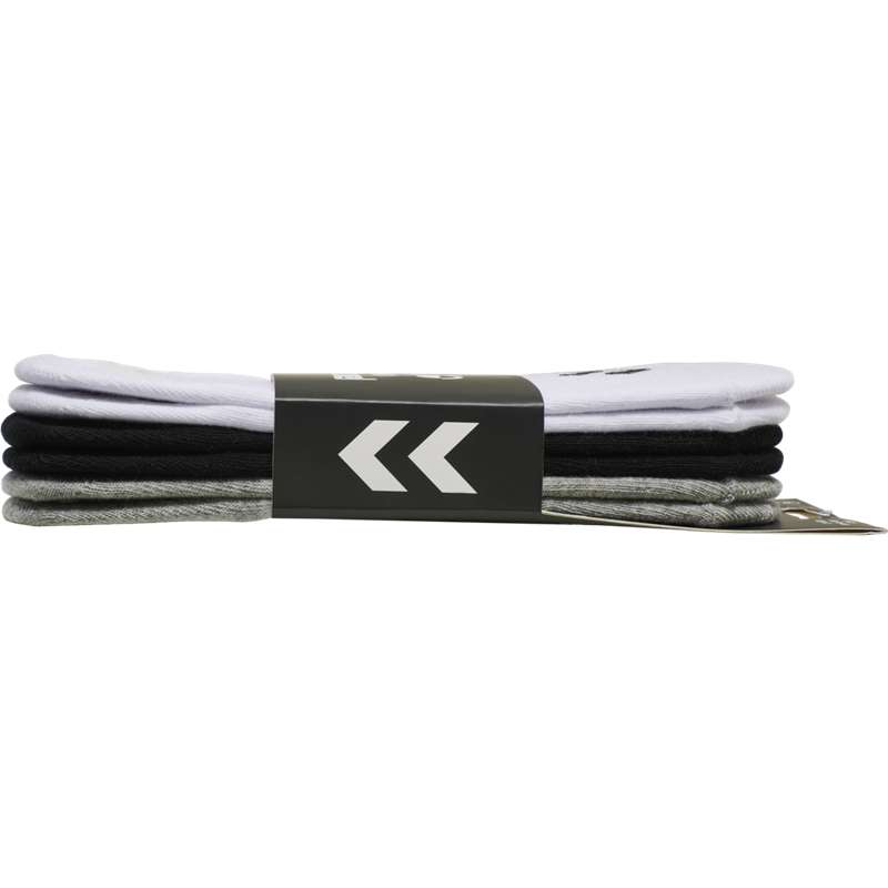 Hummel Chevron 6-pack No Show Socken Damen Weiß | 403477-537