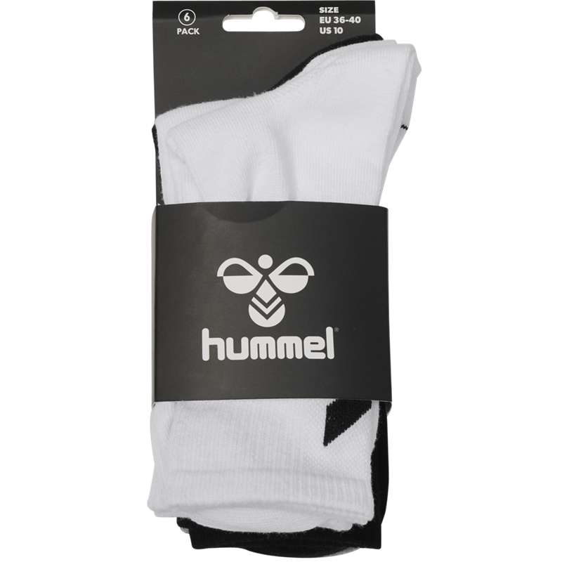 Hummel Chevron 6-pack Socken Damen Weiß | 433830-791