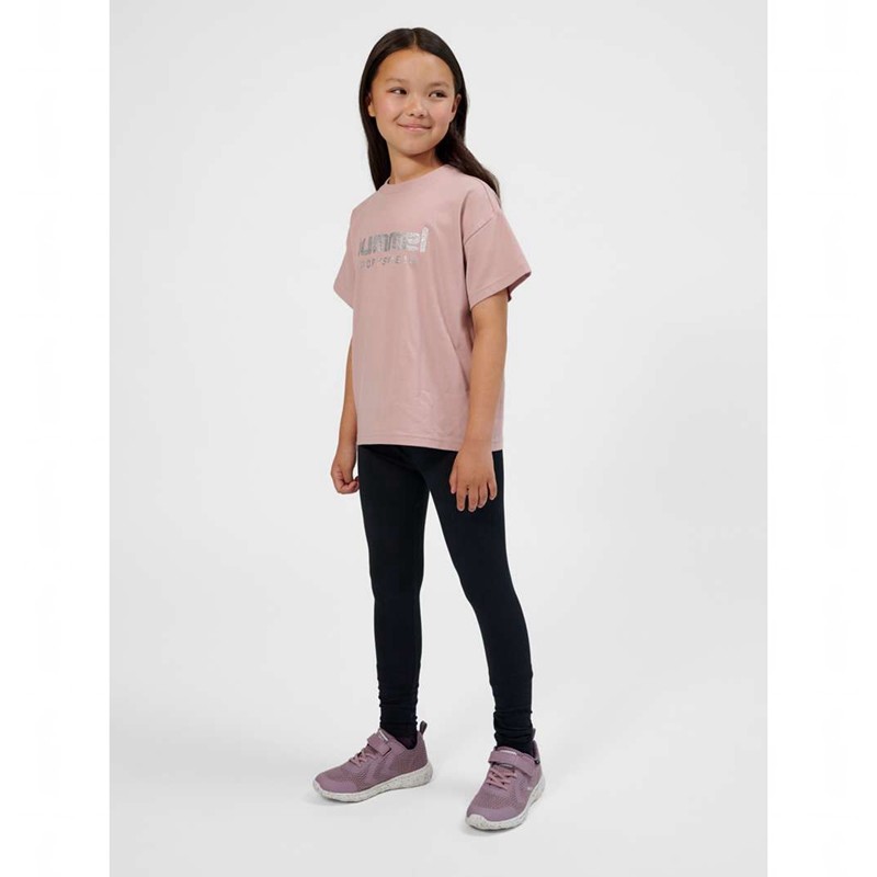 Hummel Chilli S/S T-shirts Kinder Rosa | 535398-503
