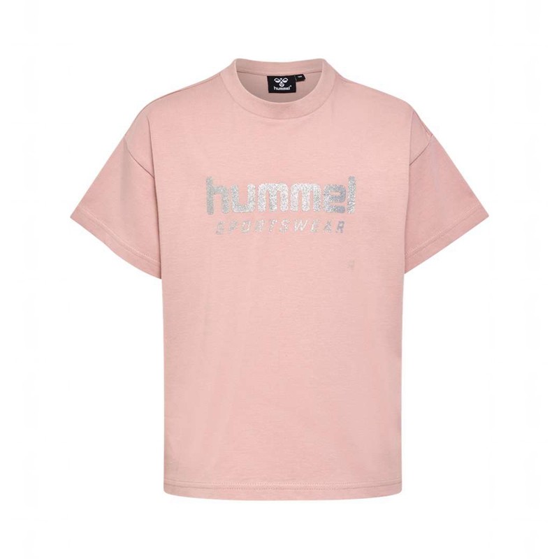 Hummel Chilli S/S T-shirts Kinder Rosa | 535398-503