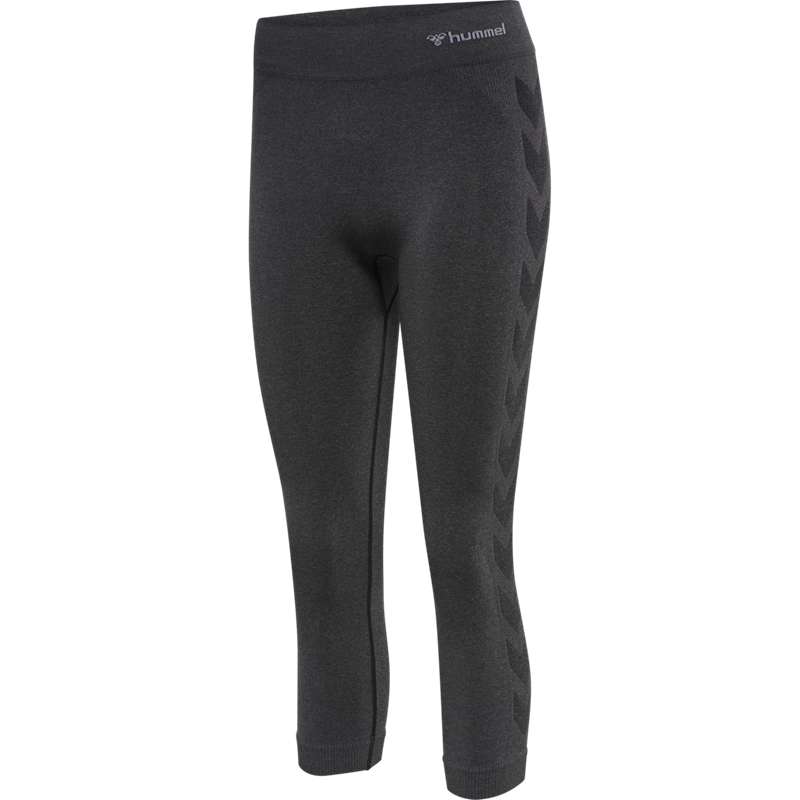 Hummel Ci Seamless 3/4 Strumpfhose Damen Schwarz | 195324-869