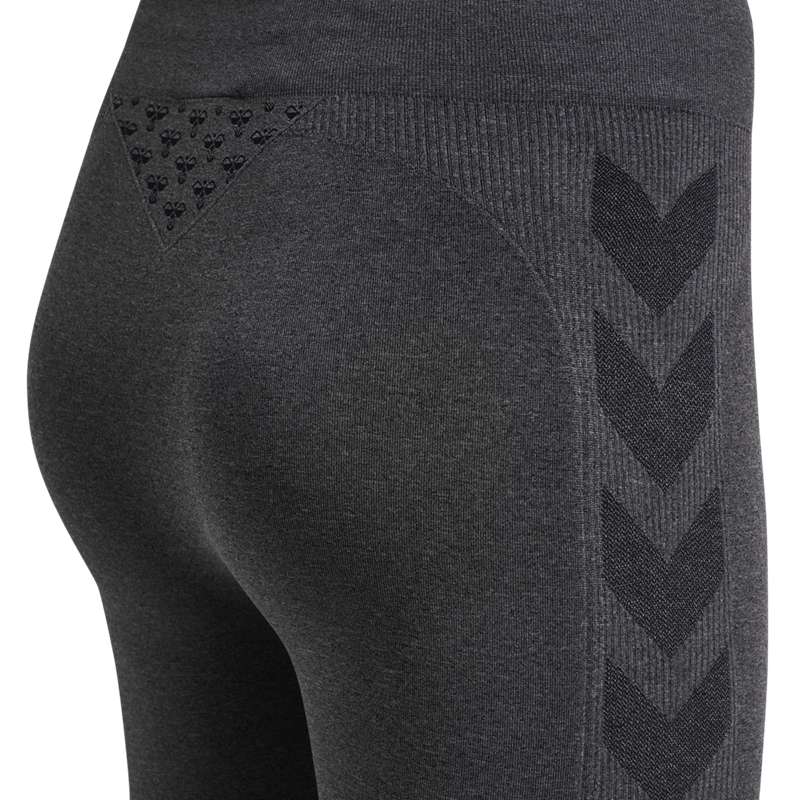 Hummel Ci Seamless 3/4 Strumpfhose Damen Schwarz | 195324-869