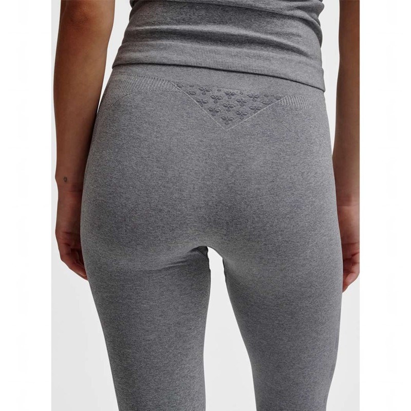 Hummel Ci Seamless Mid Waist Strumpfhose Damen Grau | 238248-675