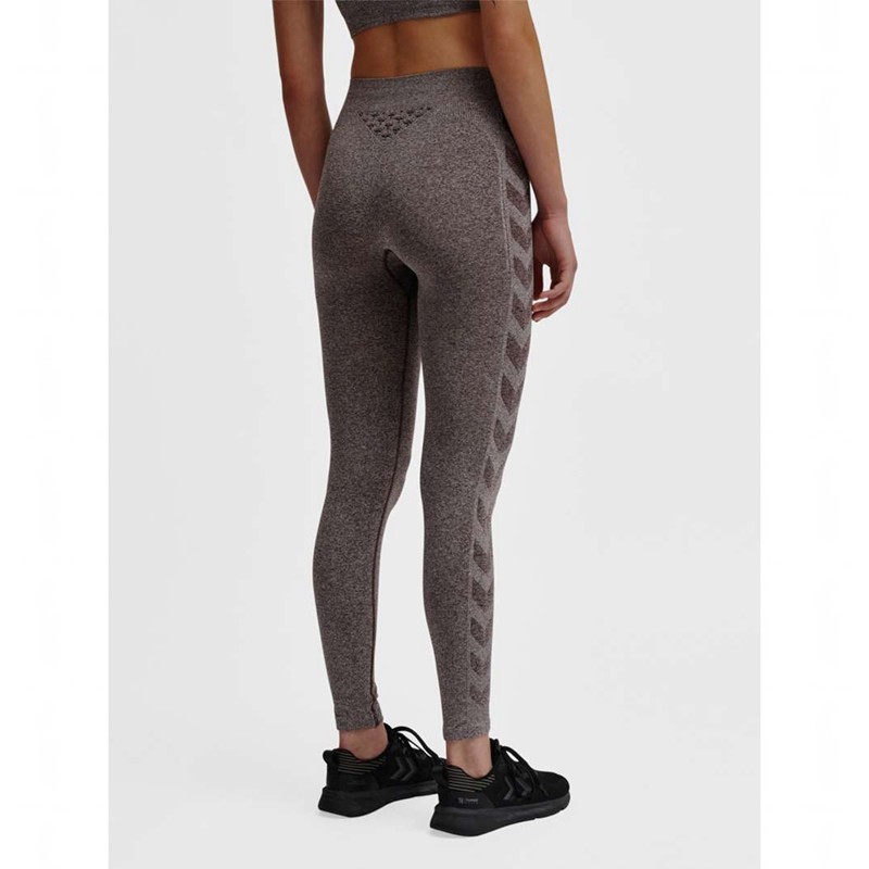Hummel Ci Seamless Mid Waist Strumpfhose Damen Grau | 105327-379