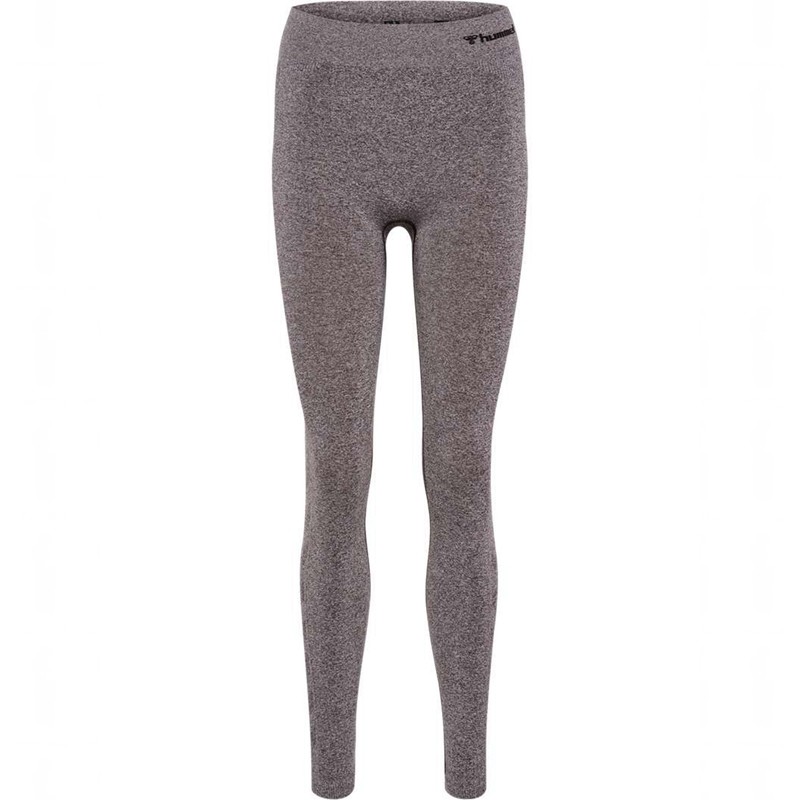 Hummel Ci Seamless Mid Waist Strumpfhose Damen Grau | 105327-379