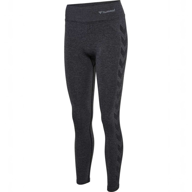 Hummel Ci Seamless Mw Scrunch Strumpfhose Damen Schwarz | 328720-931
