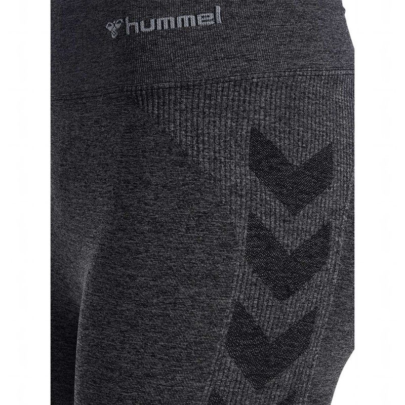 Hummel Ci Seamless Mw Scrunch Strumpfhose Damen Schwarz | 328720-931