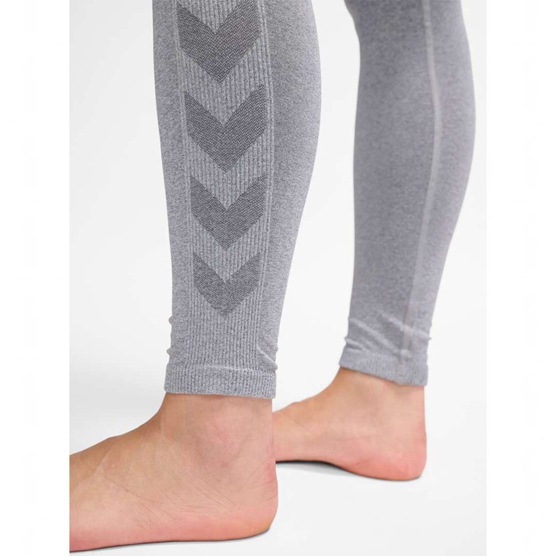 Hummel Ci Seamless Mw Scrunch Strumpfhose Damen Grau | 545233-192