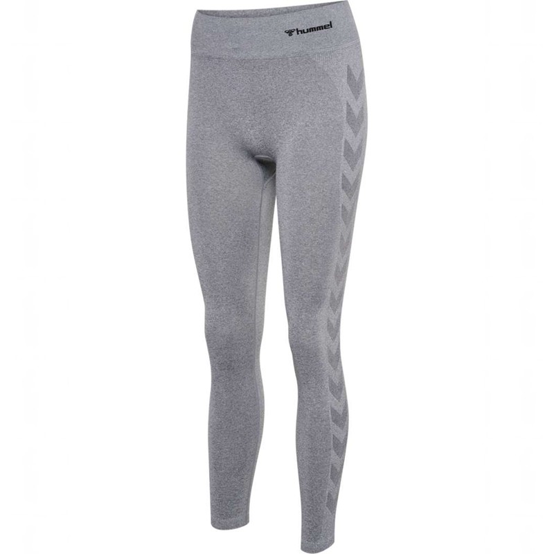 Hummel Ci Seamless Mw Scrunch Strumpfhose Damen Grau | 545233-192