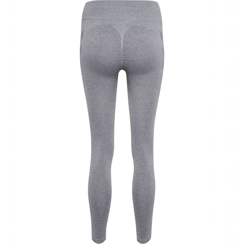 Hummel Ci Seamless Mw Scrunch Strumpfhose Damen Grau | 545233-192