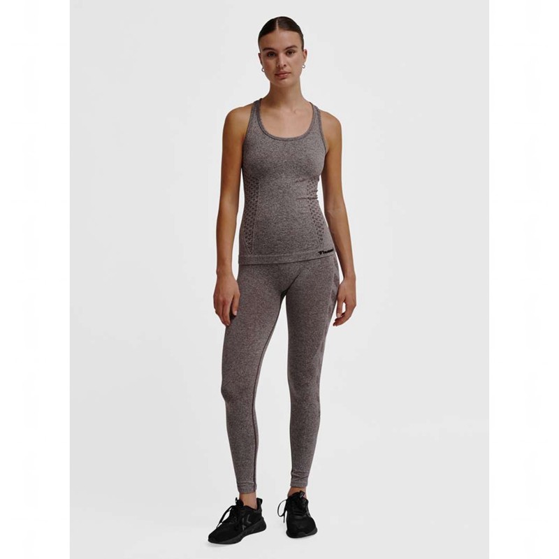 Hummel Ci Seamless Tanktop Damen Grau | 433812-014