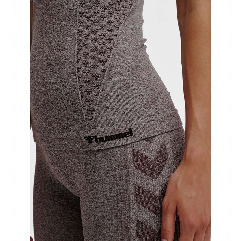 Hummel Ci Seamless Tanktop Damen Grau | 433812-014