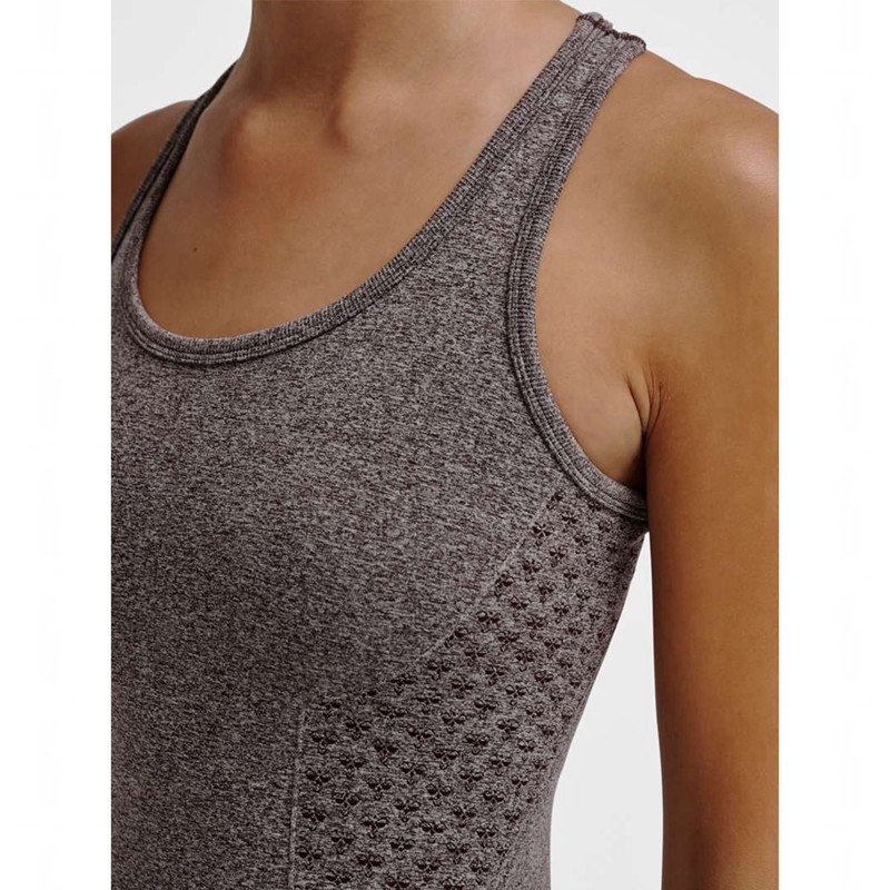 Hummel Ci Seamless Tanktop Damen Grau | 433812-014