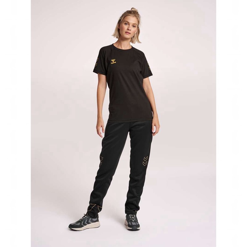 Hummel Cima Xk Hose Damen Schwarz | 136209-238