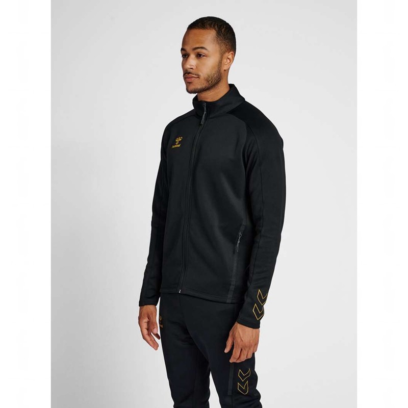 Hummel Cima Xk Zip Jacken Herren Schwarz | 590652-845