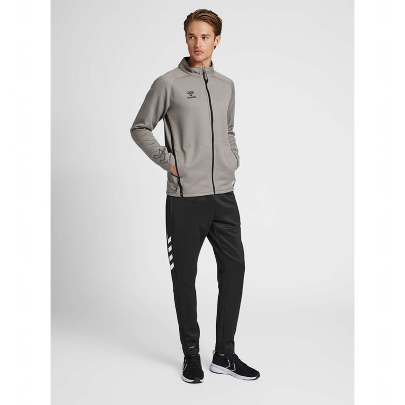 Hummel Cima Xk Zip T-shirts Herren Grau | 049344-171