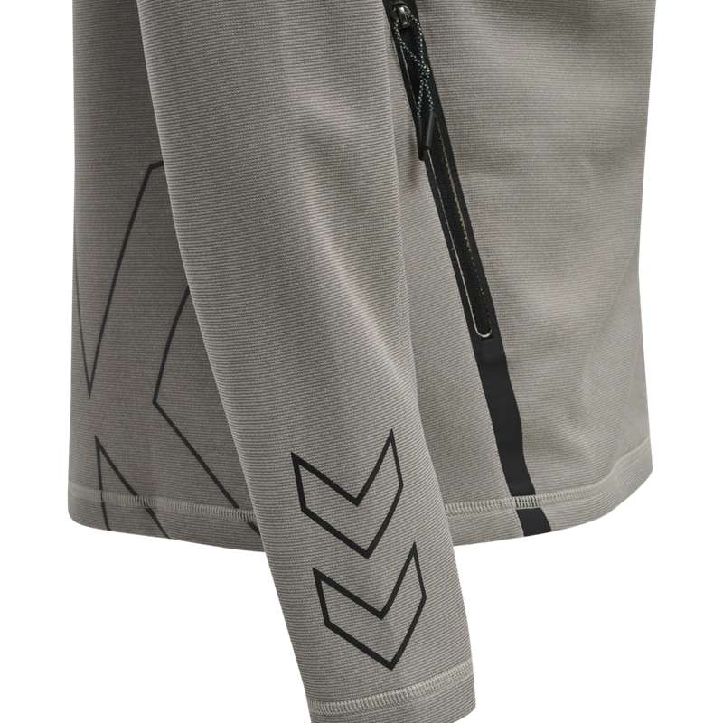 Hummel Cima Xk Zip T-shirts Herren Grau | 049344-171