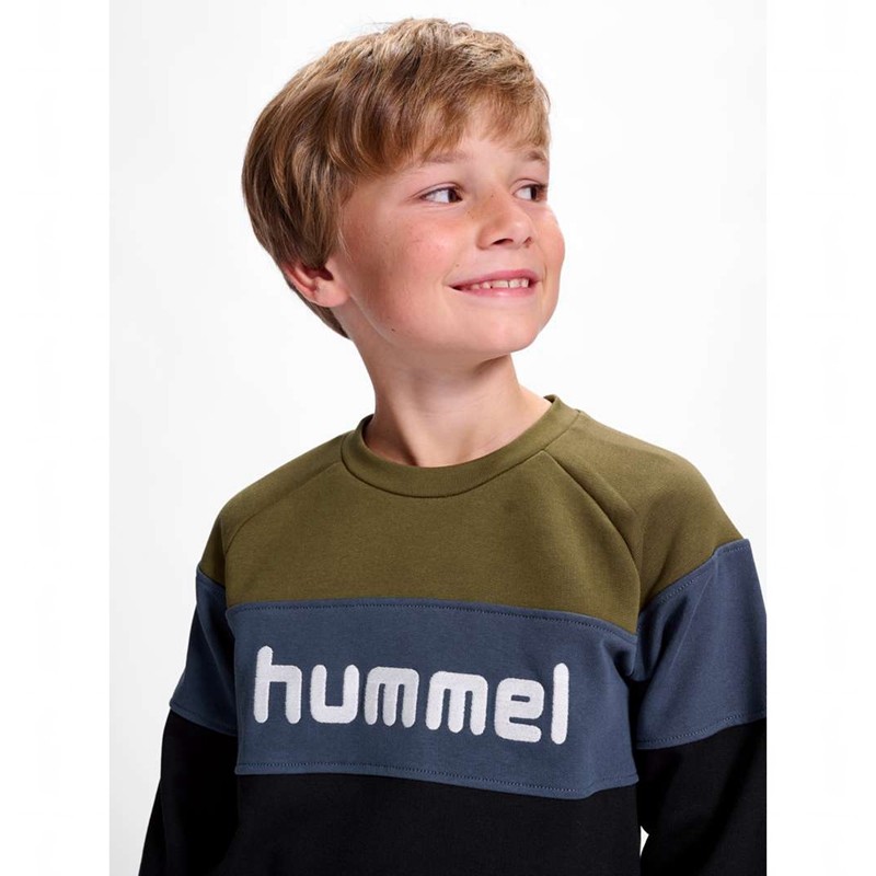 Hummel Claes Sweatshirts Kinder Schwarz | 838548-230