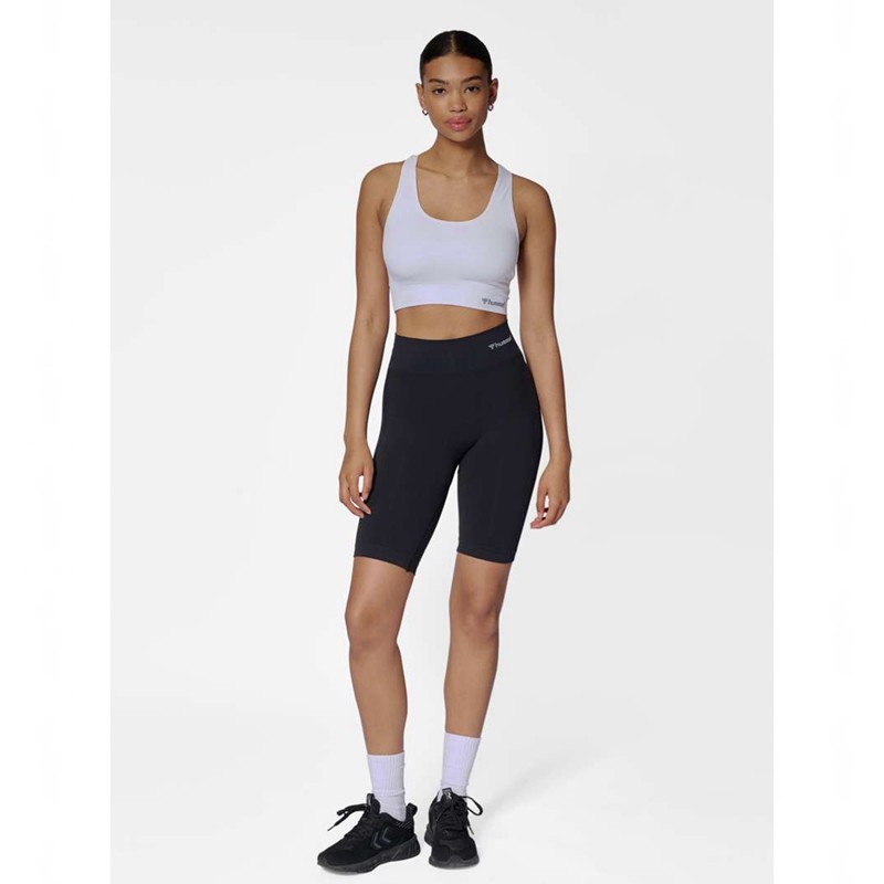 Hummel Clea Seamless Cycling Kurze Hose Damen Schwarz | 204788-344