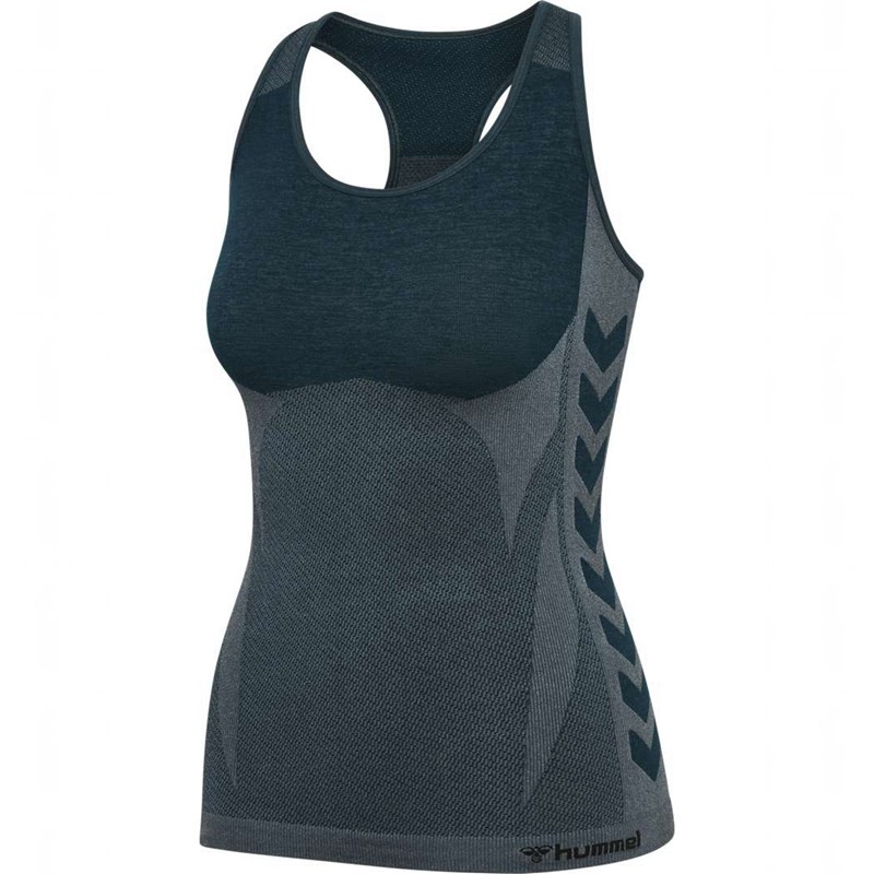Hummel Clea Seamless Tanktop Damen Blau | 476515-281