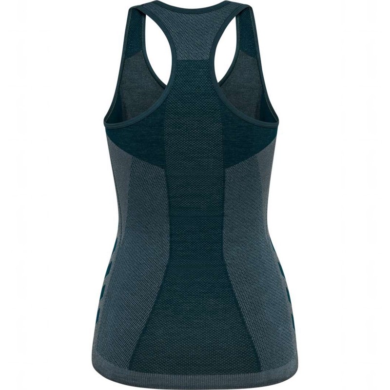 Hummel Clea Seamless Tanktop Damen Blau | 476515-281