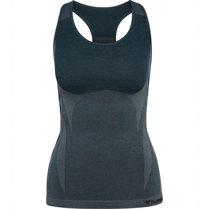Hummel Clea Seamless Tanktop Damen Blau | 476515-281
