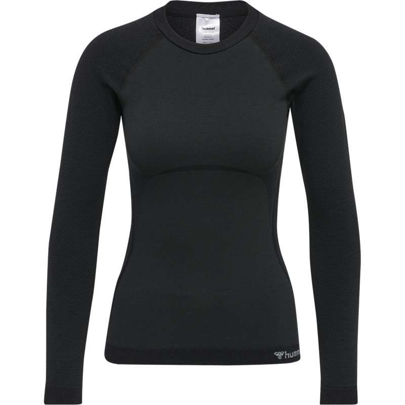 Hummel Clea Seamless Tight L/S Jacken Damen Schwarz | 340232-514