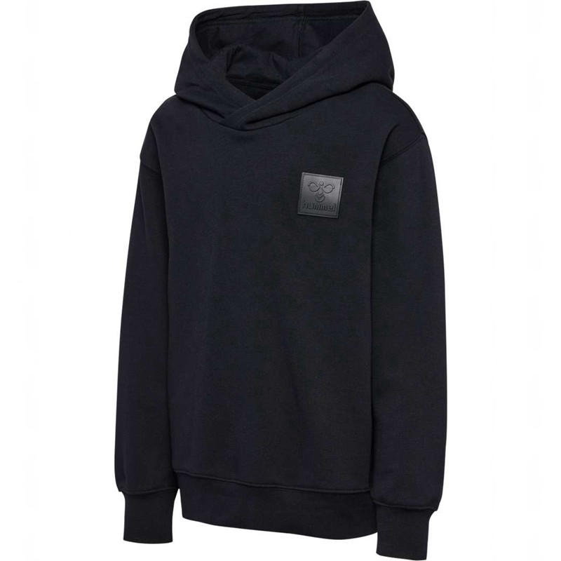 Hummel Clean Hoodie Kinder Schwarz | 185243-495