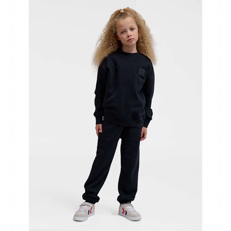 Hummel Clean Jogginghose Kinder Schwarz | 344676-428