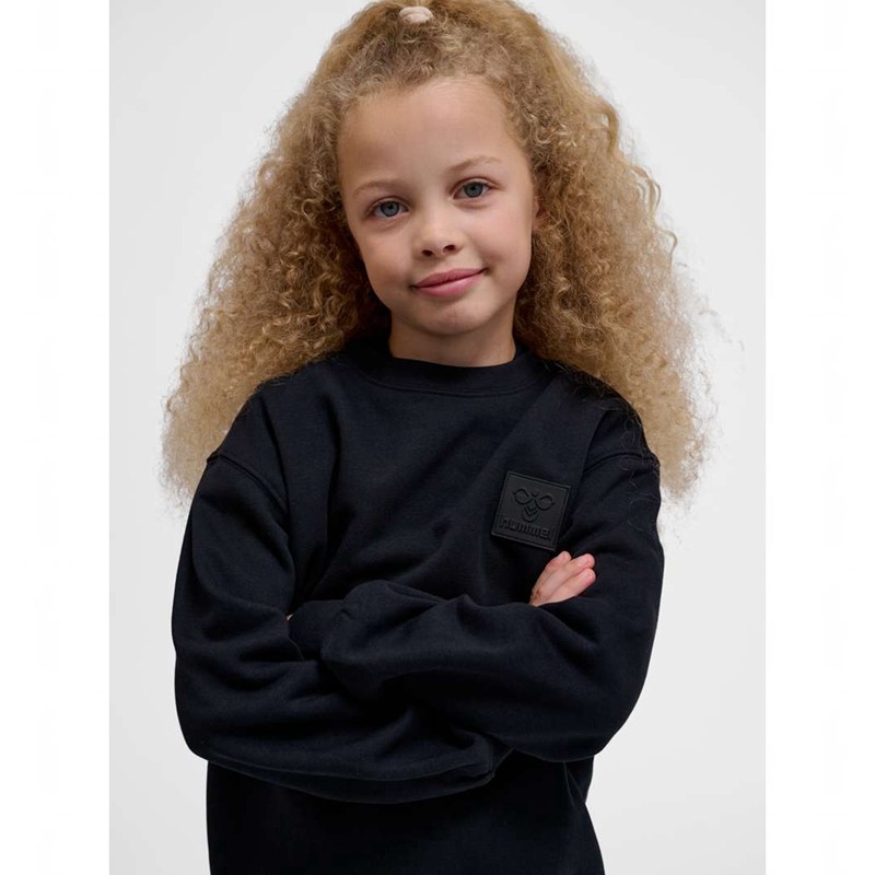 Hummel Clean Jogginghose Kinder Schwarz | 344676-428