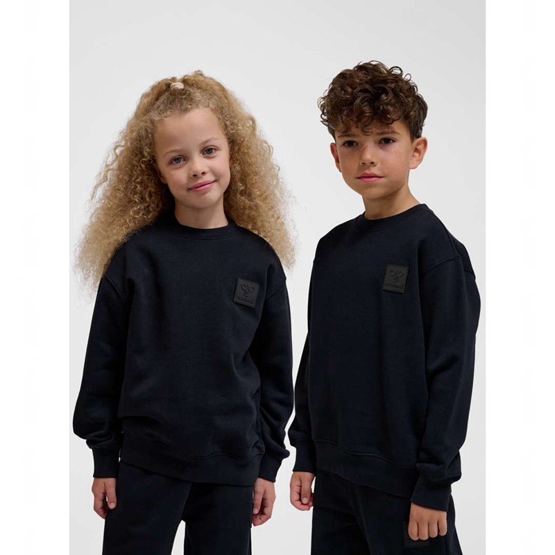 Hummel Clean Jogginghose Kinder Schwarz | 344676-428