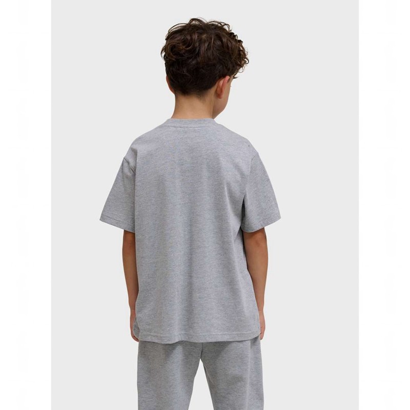 Hummel Clean S/S T-shirts Kinder Grau | 346820-279