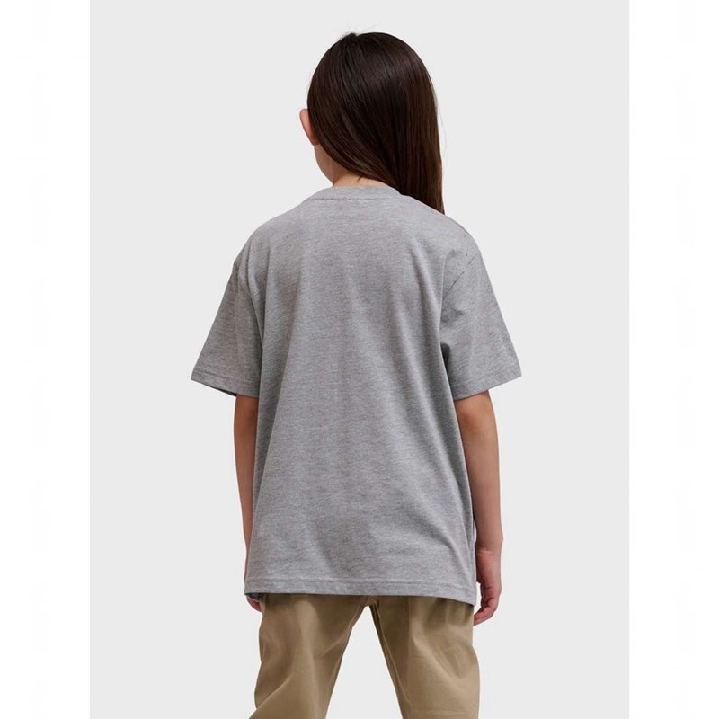 Hummel Clean S/S T-shirts Kinder Grau | 346820-279