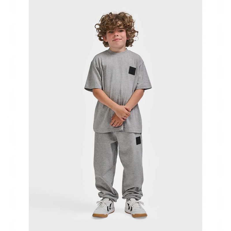 Hummel Clean S/S T-shirts Kinder Grau | 346820-279
