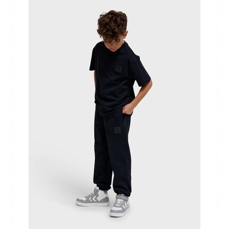 Hummel Clean S/S T-shirts Kinder Schwarz | 491986-239