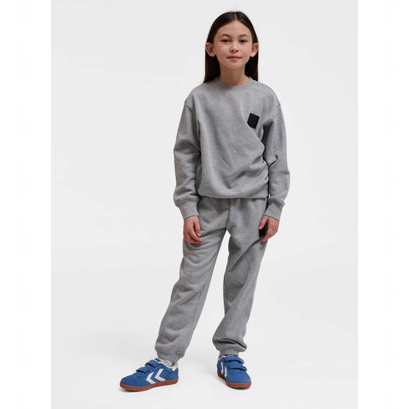 Hummel Clean Sweatshirts Kinder Grau | 432423-589