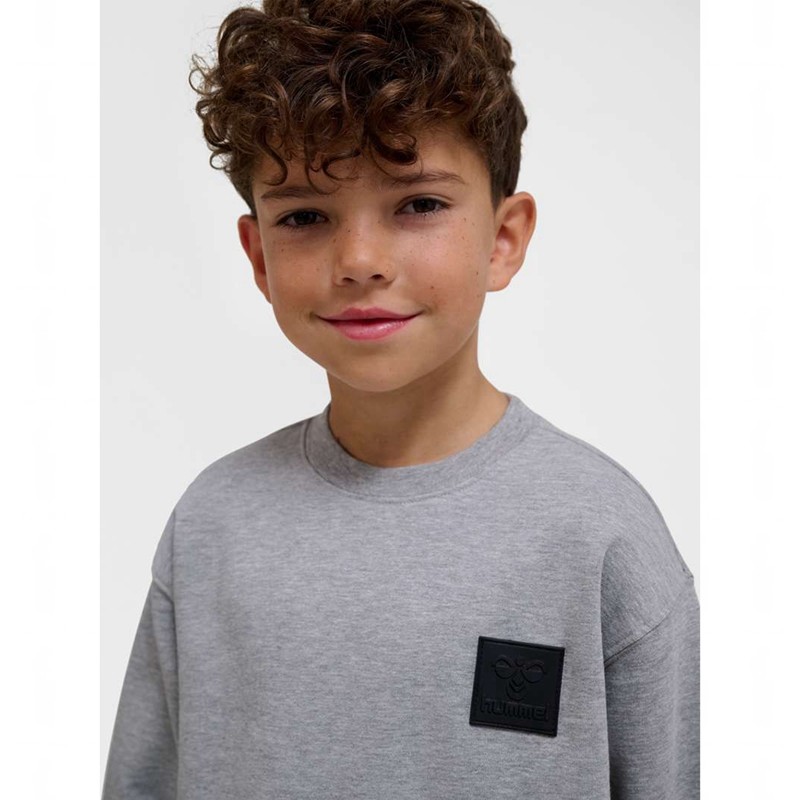 Hummel Clean Sweatshirts Kinder Grau | 432423-589