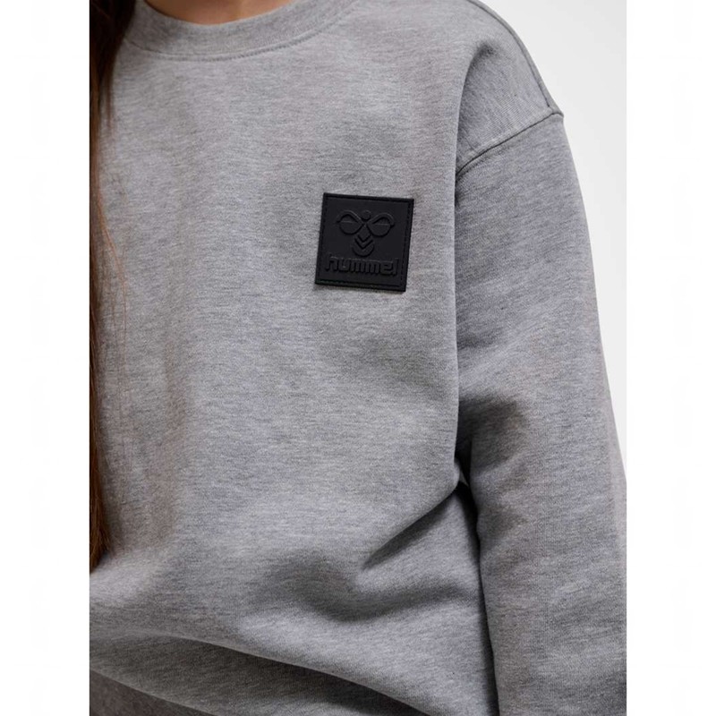 Hummel Clean Sweatshirts Kinder Grau | 432423-589