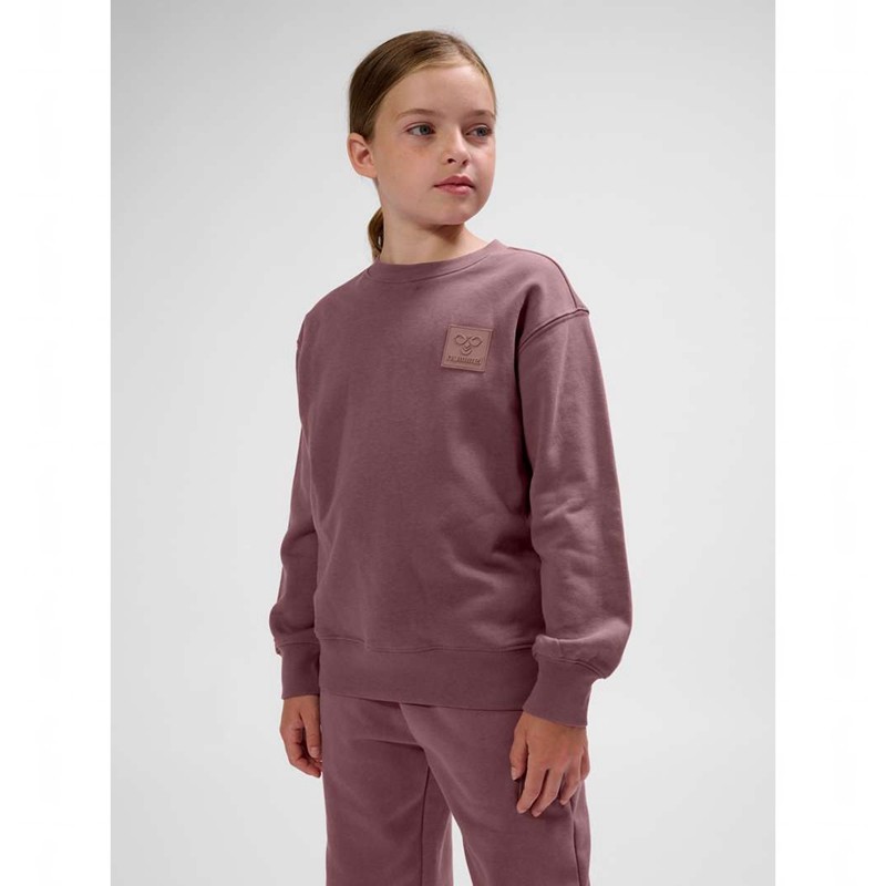 Hummel Clean Sweatshirts Kinder Rosa | 657835-742