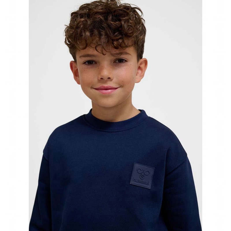 Hummel Clean Sweatshirts Kinder Schwarz | 074069-527