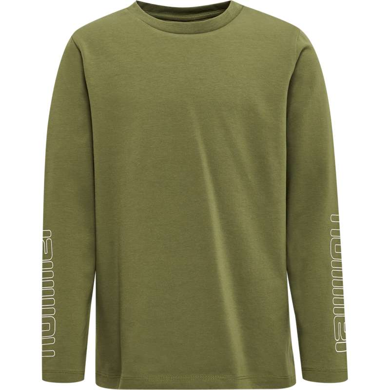 Hummel Cloud L/S T-shirts Kinder Olivgrün | 979878-510