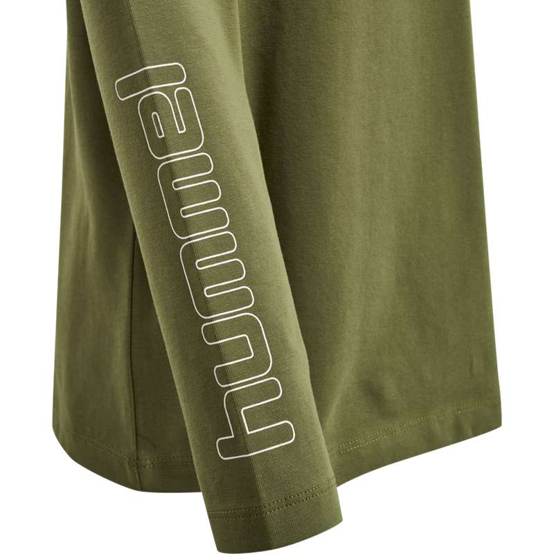 Hummel Cloud L/S T-shirts Kinder Olivgrün | 979878-510